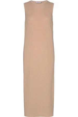 Coster Copenhagen Long Knitted Dress Beige