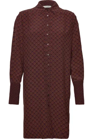 Hunkydory Jamie Shirt Dress Brown