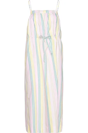 Ganni Stripe Cotton Patterned