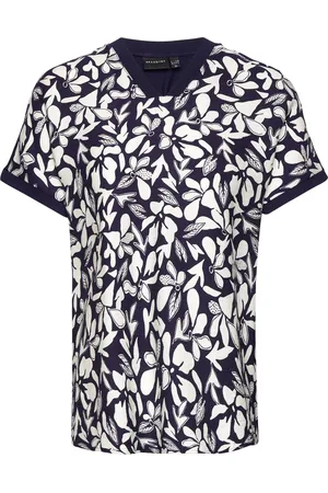 Brandtex Blouse-Woven Navy