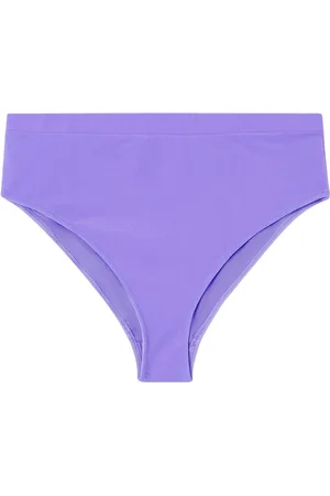 Understatement Purple Rain Highwaist Bikini Briefs Purple