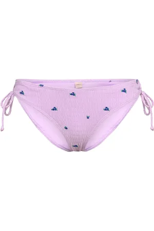 Beck Söndergaard Embroidered Bibi Bikini Briefs Purple
