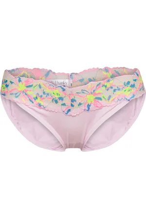 Hanky Panky Organic Supmia Cotton, Lovely Leaves Vikini Patterned