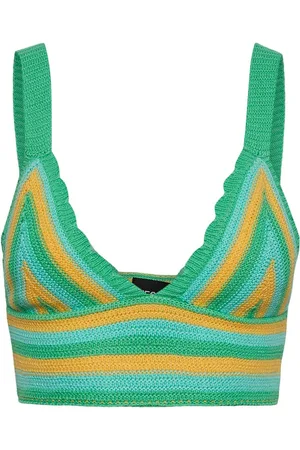 Pieces® Pcbeddy Knit Bralette Bc Sww Green
