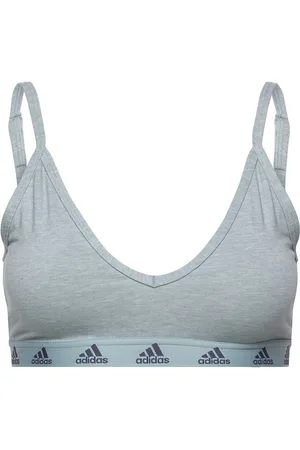 adidas Purebare Light Support Bra Grey