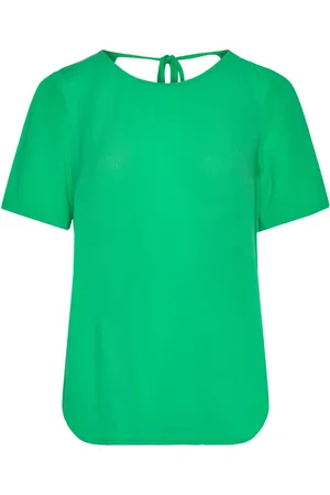 VERO MODA Vmmenny Ss Top Wvn Ga Green