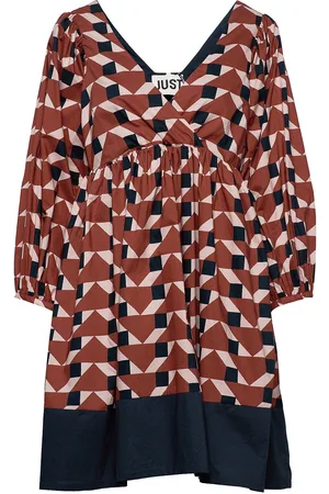 Just Female Meghan Dress Brown