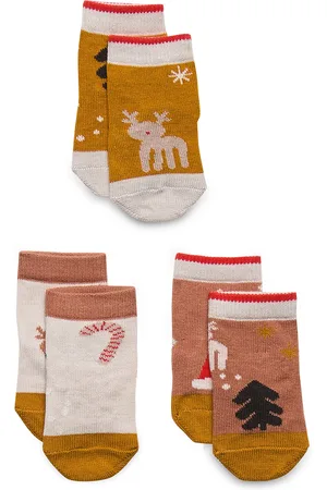 Liewood Silas Cotton Socks 3-Pack Pink