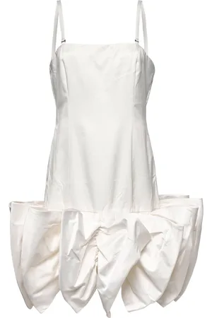 ROTATE Leiza Dress White