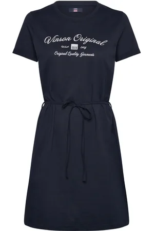 Vinson Vin T-Shirt Dress Maika Women Navy