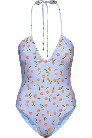 Seafolly Summer Crush Bandeau Piece Blue