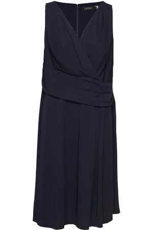 Ralph Lauren Str Matte Jersey-Dress Navy