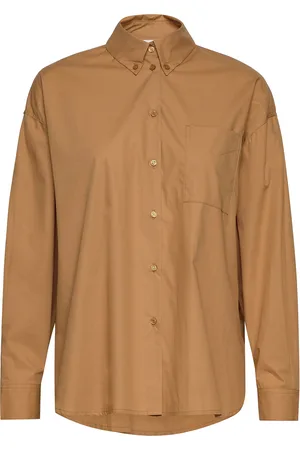 Ivy & Oak Bethany Lilly Wide Blouse Brown