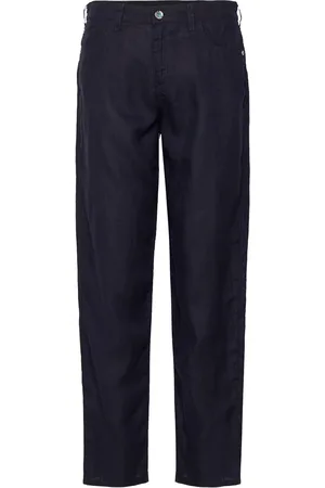 Emporio Armani 5 Pockets Pant Blue