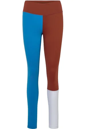 Casall Block 7/8 Tights Blue
