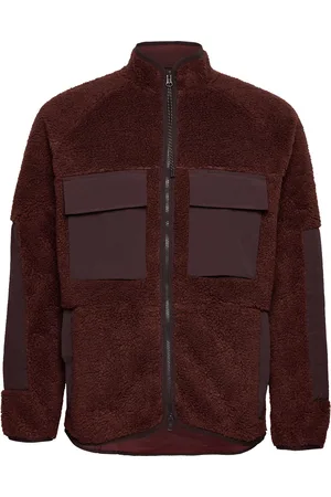 Peak Performance M Heavy Pile Over D Jacket Burgundy