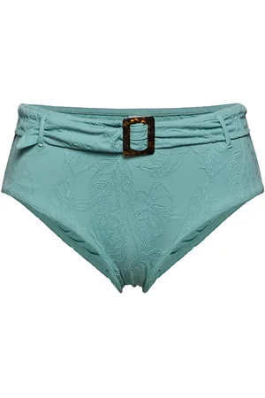 Seafolly Wide Side Retro Blue