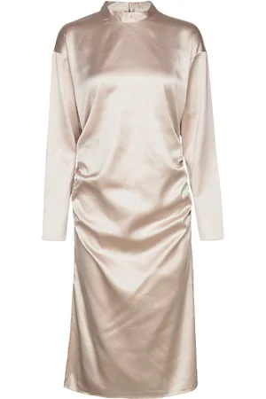 Designers Remix Lisbon Drape Dress Cream