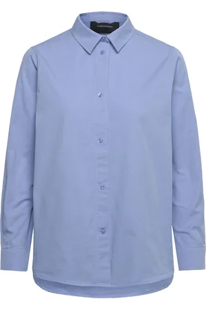 Peak Performance W Soft Cotton Shirt Blue