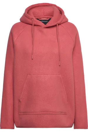 Peak Performance M Fleece Hood Red