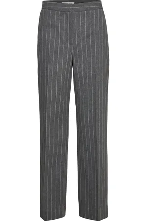 WoodWood Willow Wool Trousers Grey
