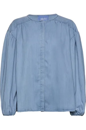 Ella&il Alice Denim Shirt Blue