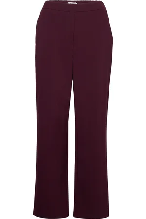 MSCH Mschchana Straight Pants Red