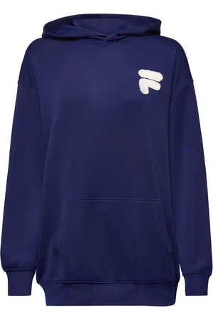 Fila Catanzaro Elongated Hoody Blue