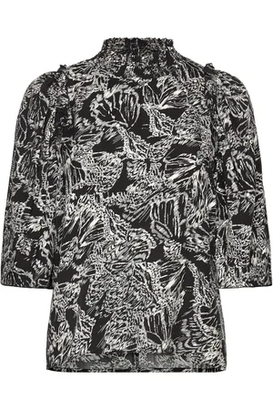 INWEAR Damaraiw Smock Blouse Black