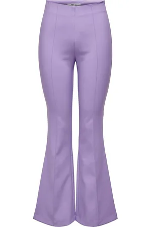 ONLY Onlastrid Life Hw Flare Pin Pant Cc Tlr Purple
