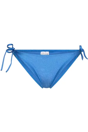Calvin Klein String Side Tie Cheeky Bikini Blue