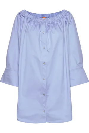 STINE GOYA Amanuel Solid, 1688 Heavy Poplin Blue
