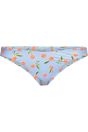 Seafolly Summer Crush Reversible High Cut Rio Pant Blue