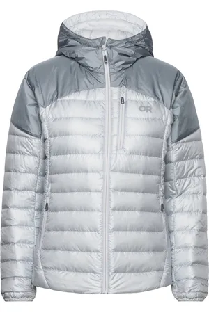 Outdoor Research W Helium Down Hoodie Silver