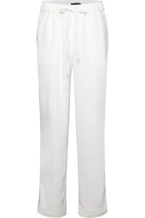 Soaked in Luxury Slshirley Tapered Pants White