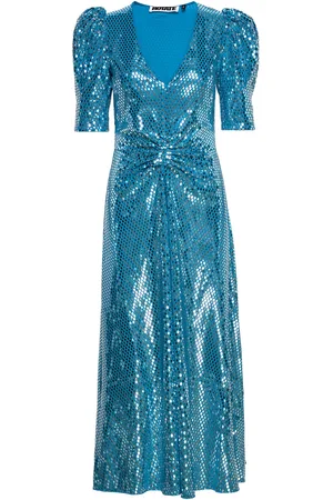 ROTATE Sierina Dress Blue