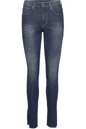 G-Star 3301 Skinny Slit Wmn Blue