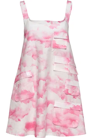 ROTATE Naima Dress Pink