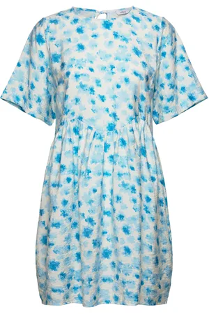 Envii Enibiza Ss Short Dress Aop 6891 Blue
