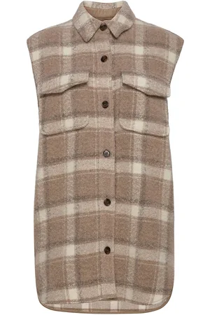 Designers Remix Jayden Shirt Vest Beige