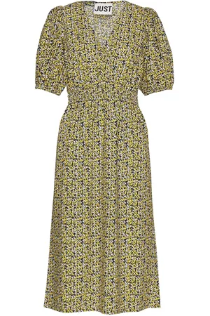 Just Female Dove Dress Yellow