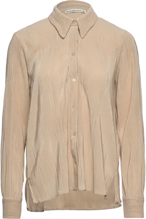 Abercrombie & Fitch Anf Womens Wovens Beige
