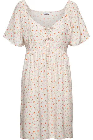 Envii Enrome Ss Dress Aop 7014 Beige