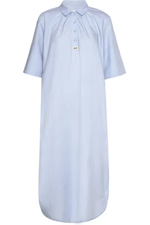 Esmé Studios Eschristel 2/4 Midi Dress Blue