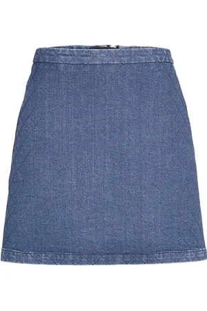 Tomorrow Dylan Quilted Skirt Wash Kairo Blue