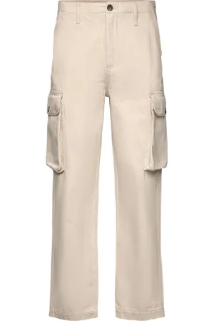 WoodWood Will Twill Trousers Cream