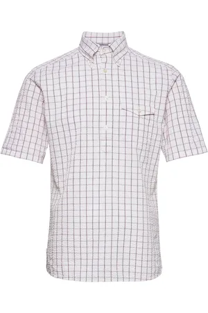 Eton Casual Fit Casual Poplin Shirt Patterned