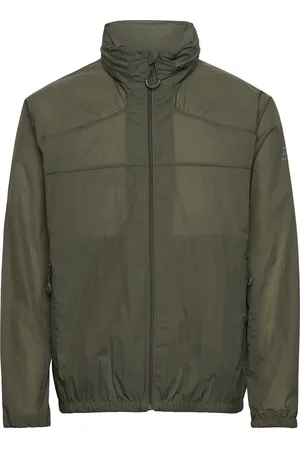 Hunter Mens Travel Shell Jacket Khaki