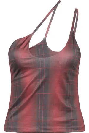 Hosbjerg Juna Asta Grid Top Red