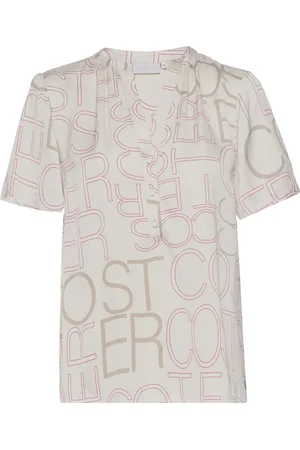 Coster Copenhagen Top With Buttons Patterned